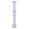 Para Apple Watch Correa de Silicona Apple iwatch7 Reloj V3 Cintura Delgada Pequeña Hebilla Mariposa Correa de Reloj Explosiones