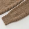Eer Dos Fábrica de Origem 100% Caxemira Pura Espessado Suéter Masculino com Gola Vertical Jaqueta com Zíper Cardigã Top
