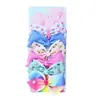 Horquilla para el pelo infantil de venta caliente transfronteriza, horquilla de cinta de cola de milano grande con ángulo flotante, lazo de tela de color sólido, accesorios decorativos para el cabello