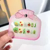 Adesivos de Unha Falsos Infantis Fofos Tridimensionais Desenho Animado Doce Unha Postiça Unhas Feitas à Mão