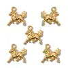 Acessórios de Joias de Liga de Zinco Pingente de Pônei Pulseira DIY Colar Acessórios de Joias 15*14mm D9294