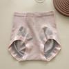 Pantaletas Seamless Antibacterianas de Modal 100A de Cintura Alta para Control de Abdomen para Mujer con Cintura de Diamantes y Entrepierna de Seda, Braguitas Triángulo Talla Plus para Mujer