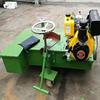 Máquina de Penteamento de Gramado a Gasolina Autopropelida Máquina de Penteamento de Gramado Máquina de Limpeza com Escova de Gramado de Montar