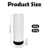 Caixa de Som Bluetooth Reta Copo 20oz Copo Térmico Portátil Copo de Aço Inoxidável 304 Palito Esportivo Copo de Água para Exterior