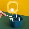 Caja de Condimentos Integrada con Múltiples Compartimentos, Juego Combinado de Caja de Condimentos de Esencia de Pollo de Cuatro Compartimentos, Botellas y Frascos de Condimentos para Cocina Doméstica, Botellas de Condimentos