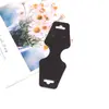 Tarjetas Plegables para Collares de Cartulina Blanca al por Mayor en Stock, Tarjetas de Exhibición para Empaquetar Colgantes de Cadena para Suéteres, Tarjetas para Joyería de Plata S925