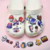 Amuletos para Zapatos de Hockey sobre Hielo Deportivos Pelota de Goma Suave de PVC Decoraciones para Zapatos DIY Desmontables Accesorios Decorativos para Zapatos