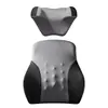 Reposacabezas de coche masajeador eléctrico almohada de coche almohada de asiento almohada para el cuello del coche almohada para el cuello de espuma viscoelástica almohada de coche soporte lumbar
