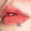 Piercing Labial Novo em Aço Inoxidável em Forma de Cruz, Novo Adorno Labial Personalizado, Piercing de Hélice para Orelha, Joia para Piercing de Lóbulo da Orelha