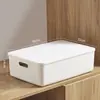 Caixa de Armazenamento Diversos Mesa Estudante Dormitório Armazenamento Cesta de Armazenamento Doméstica Caixa de Armazenamento de Cosméticos Organizar Armazenamento de Lanches