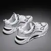 Zapatos Deportivos Casuales para Hombre, Malla Transpirable Hueca de Verano para Correr, Zapatos de Viaje, Zapatos de Papá, Transpirables y Cómodos, Transfronterizos
