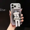 Funda de Teléfono con Soporte de Dibujos Animados Adecuada para Iphone17, Apple 16Promax se Transforma Instantáneamente en una Ventana Grande, Funda Protectora Anticaídas 15