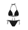 Nuevo traje de baño de tres piezas Europa y Estados Unidos comercio exterior transfronterizo bikini sexy blusa protectora solar bikini de tres puntos