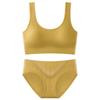 Camisola deportiva con espalda en U grande, popular en Europa y América, sujetador, ropa interior sin costuras para dormir y fitness para mujer