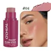 O'CHEAL Palito de Rubor de Bolsillo Contorno Natural Larga Duración Complejo Iluminador Blanqueador de Cutis Stick de Contorno e Iluminador Impermeable