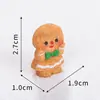 Micro Paisagem Criativa Fofa Boneco de Pão de Gengibre de Natal Casa de Bonecas Cena de Neve Artesanato DIY de Resina Mini Carros Enfeites