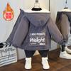 Chaqueta de Invierno de Algodón Polar para Niños Estilo Otoño e Invierno 2025, Abrigo Grueso Nuevo y Elegante para Bebés y Niños Pequeños