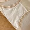 Ropa interior térmica suave cepillada imitación cachemir para otoño e invierno, para mujer, de cintura media, sin costuras, algodón 5A antibacteriano en la entrepierna, bragas para mujer, venta al por mayor