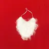 Comercio Exterior Barba de Santa Claus Tres Estilos Terciopelo Bigote Abierto Barba de Niño Se Puede Fijar Suministros Navideños