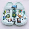 Serie de Zapatos de Nuevo Producto Transfronterizo Arabia Saudita Flor de Zapato Dibujo Animado DIY Accesorios para Zuecos Lindo Zapato de Playa Hebilla Decorativa