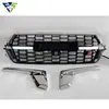Adecuado para Land Cruiser Lc200 2016-2020 Parrilla de Parachoques Delantero con Letras LED en Ambos Lados