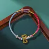 Pulseiras Coloridas de Corda para o Festival do Meio Outono de 2026 em Vários Estilos para Casais, Pulseiras Versáteis Feitas à Mão para Festas, Em Estoque para Atacado