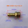 Conector de pagoda de acero galvanizado, cable exterior, tubo de cuero hexagonal, boquilla de tubería de agua de manguera de cabeza verde, 2 puntos, 3 puntos, 4 puntos, 6 puntos, 1 pulgada