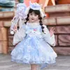 Ropa de Primavera y Otoño para Niñas Perro de Jade Princesa Falda de Gasa Cuatro Estaciones Vestido Falda Lolita Falda de Pastel de Cumpleaños para Niños