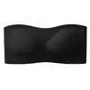Sujetador Europeo y Americano Transfronterizo sin Tirantes, Invisible, Push-Up, Tops Tubo sin Tirantes, Anti-Caída, Sujetador Interior Push-Up y Levanta Busto
