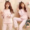 [Listado de Nuevo Estilo] Pijama de Mujer de Manga Larga Talla Grande Pijama de Mujer Traje de Pijama de Invierno Ropa de Casa de Verano para Mujer