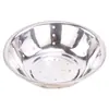 Colador de Acero Inoxidable Espesado con Agujeros, Tazón Redondo Pequeño, Tazón para Escurrir, Cesta para Escurrir, Tazón para Filtrar Agua, Mini Tazón