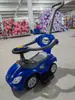 Carrito Twister Sneak Car para Niños con Música de 1 a 3 Años Patinete de Cuatro Ruedas para Bebé con Manillar para Empujar con Barandilla