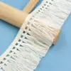 5cm de largura poliéster imitação algodão xadrez borla renda saia toalha de mesa fileira decorativa barba diy bolsa chapéu acessórios