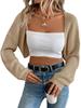 Procesamiento de Comercio Exterior Transfronterizo Personalizado Suéter Chaqueta de Punto de un Solo Botón Europeo y Americano Cardigan de Punto Liso Casual para Amazon