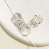 Pulsera de Perlas de Cristal que Conserva el Color Hecha a Mano DIY con Cuentas Incrustadas con Circonita Encaje Recortado Doble Soporte de Flor Tapa de Flor Accesorios