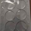 Almohadilla Transparente Anticolisión Tope de Puerta Manija de Puerta Puerta de Refrigerador Adhesivo de Pared Tope de Puerta Engrosado Silencioso Ventosa de Silicona Amortiguador Antigolpes
