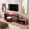 Set de Gabinetes para Maletas de Hotel, Mesa Específica para Hotel y Casa de Huéspedes, Mesa Larga Completa de Dormitorio Estándar, Mueble para TV