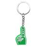 Acessórios de chaveiro de futebol de desenho animado transfronteiriços, pingentes pequenos, pingente de bolsa macia em PVC, decoração de joias, em estoque, atacado