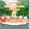 Enfeite de porco para carro comida chinesa, porquinho fofo, decoração criativa para carro, presente para meninas, peça única dropshipping