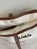 Nova Bolsa de Mão Fashion Elegante Tendência Cor Sólida Versátil Simples Casual Textura de Alta Qualidade Bolsa Tote de Ombro Único/De Mão