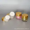 Venta al por mayor del fabricante Botella Redonda Recta de Pared Gruesa Color Crema 50G30G20G Acrílico 5G10G15G Botella para Crema Botella para Crema Facial