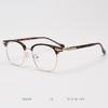 0249 Montura de Gafas Retro Estilo Coreano para Miopía Montura de Gafas Planas de Moda para Hombres y Mujeres Cejas Distintivas Estilo Japonés Se Puede Adaptar Ins