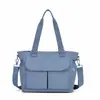 Bolsa Maternidade Feminina de Ombro Único 2026 Nova Lavável Leve de Nylon Estampada Tendência Transfronteiriça Bolsa Transversal de Mão