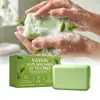 Jabón para el cuidado de la piel, jabón artesanal hidratante con esencia de árbol de té, base de jabón natural para bañarse y limpiar, con una fragancia ligera y elegante