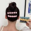 Artefacto para rematar cabello roto, pinza para flequillo, horquilla para la frente, pinza para la cabeza de verano para mujer, tocado, peine para el cabello, peine para cabello roto