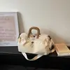 Bolsa de Viagem Fashion Portátil para Mulheres, Armazenamento, Leve, Grande Capacidade, para Natação, Esportes, Fitness, Viagens Curtas, Viagens de Negócios, Bolsa de Bagagem