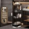 Novo Carrinho de Chão Porta-objetos Doméstico Multifuncional Porta-armazenamento de Mesa Cozinha Banheiro Rack Transparente