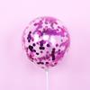 Cor lantejoulas balão enchimento transparente 12 polegadas decoração de aniversário Balão Mágico micro empresa empurrar pequeno presente