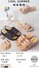 Moda ao ar livre Casual Senhoras Chinelos Confortáveis Respiráveis Cabeça Redonda Sapatos Femininos Sandálias Plataforma Cunha De Plástico