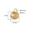 999 plata pura gordo Ruyi pequeño candado pulsera de cuerda accesorios diy accesorios joyería de plata pulsera Xizang colgante